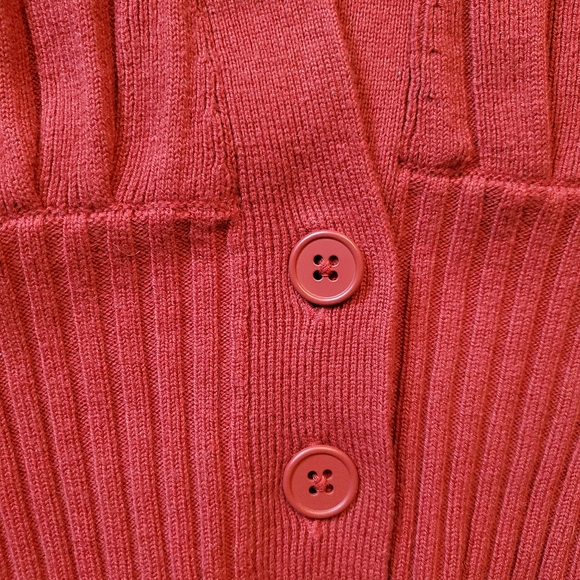 Wilfred Merino Wool Plunge Cardigan, Size XS - Picture 5 of 7